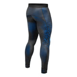 Hayabusa Geo Jiu Jitsu Spats - Schwarz / Blau