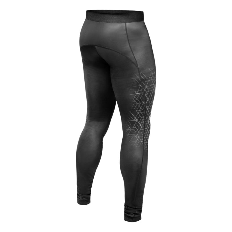 Hayabusa Geo Jiu Jitsu Spats - Schwarz / Grau
