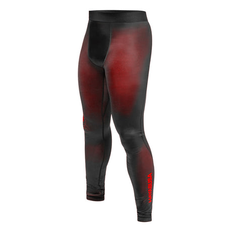 Hayabusa Geo Jiu Jitsu Spats - Schwarz / Rot