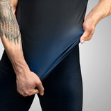 Hayabusa Geo Kurzarm Rashguard - Schwarz / Blau