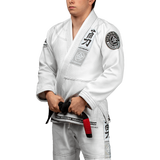 Hayabusa Goorudo 3 Gold Weave Jiu Jitsu Gi - Weiß
