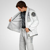 Hayabusa Goorudo 3 Gold Weave Jiu Jitsu Gi - Weiß