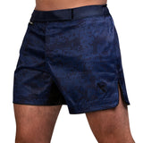 Hayabusa Hex Mid-Length Fight Shorts - Marineblau