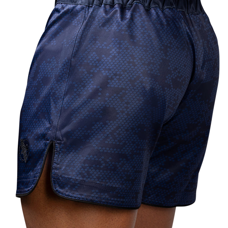 Hayabusa Hex Mid-Length Fight Shorts - Marineblau