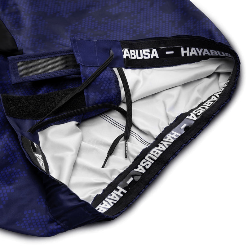 Hayabusa Hex Mid-Length Fight Shorts - Marineblau