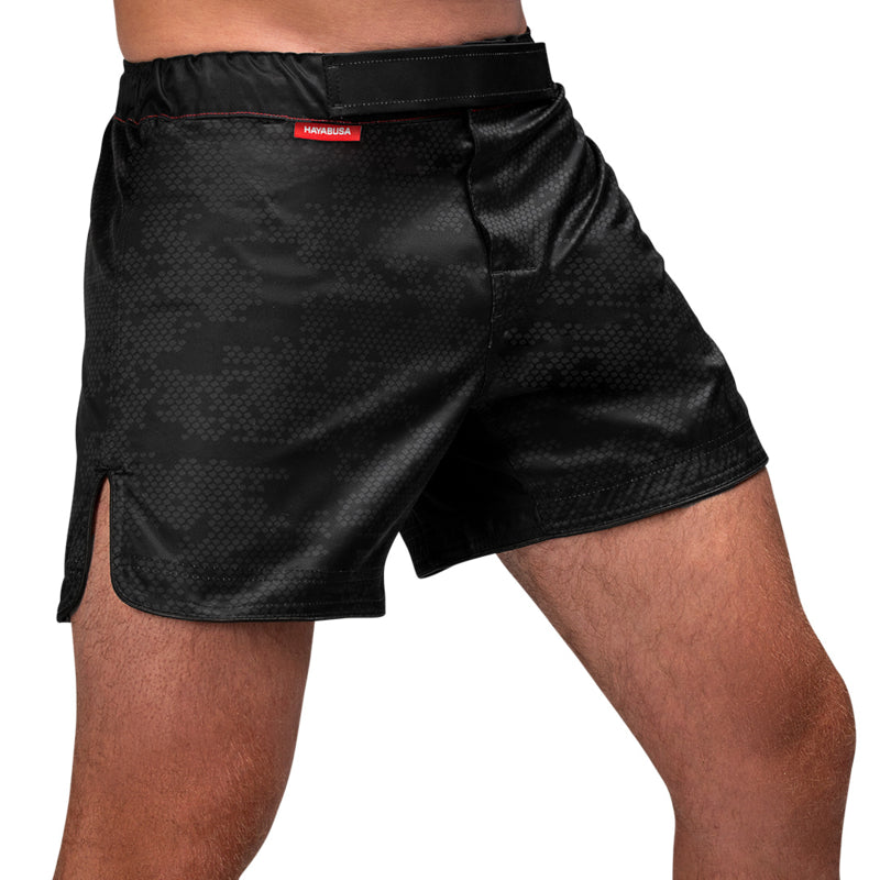 Hayabusa Hex Mid-Length Fight Shorts - Schwarz