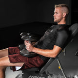 Hayabusa Hexagon Fight Shorts - Bordeaux Rot