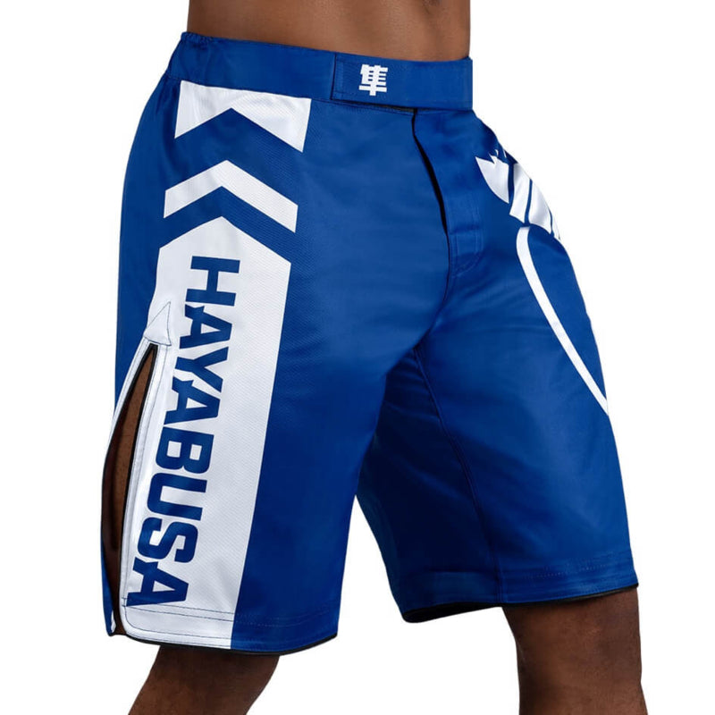 Hayabusa Icon Fight Shorts - Blau / Weiß