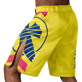 Hayabusa Icon Fight Shorts - Gelb / Blau