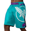 Hayabusa Icon Fight Shorts - Teal / Weiß