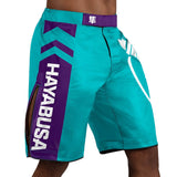 Hayabusa Icon Fight Shorts - Teal / Weiß