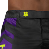 Hayabusa Icon Fight Shorts - Schwarz / Neon