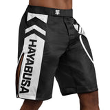 Hayabusa Icon Fight Shorts - Schwarz / Weiß