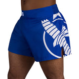 Hayabusa Icon Kickboxing Shorts - Blau / Weiß