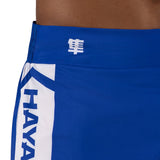 Hayabusa Icon Kickboxing Shorts - Blau / Weiß