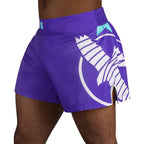 Hayabusa Icon Kickbox-Shorts - Lila / Weiß