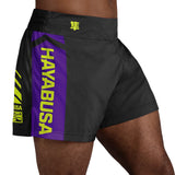 Hayabusa Icon Kickboxing Shorts - Schwarz / Neon