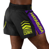 Hayabusa Icon Kickboxing Shorts - Schwarz / Neon