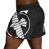 Hayabusa Icon Kickboxing Shorts - Schwarz / Weiß