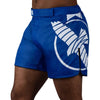 Hayabusa Icon Mid-Length Fight Shorts - Blau / Weiß