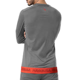 Hayabusa Athletic Langarm Trainingsshirt - Herren - Dunkelgrau