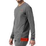 Hayabusa Athletic Langarm Trainingsshirt - Herren - Dunkelgrau