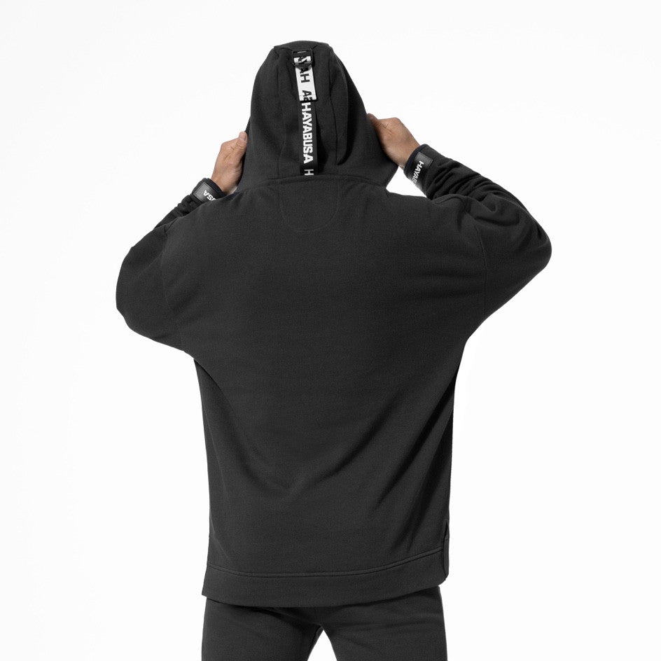 Hayabusa Athletic Midweight Pullover Hoodie für Herren - Schwarz