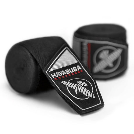 Hayabusa Perfect Stretch Handwraps - Schwarz - 4,5 Meter