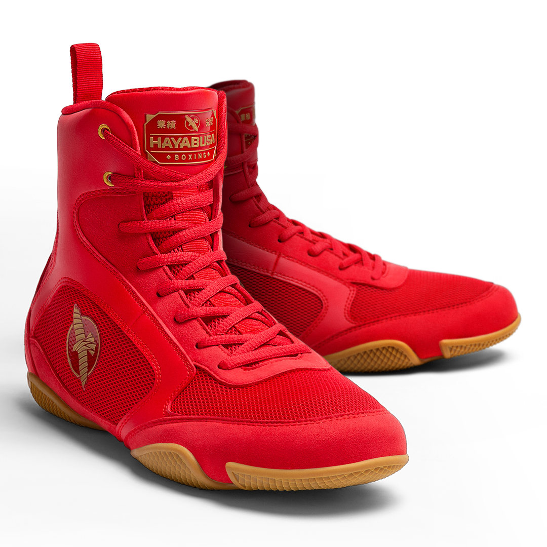 Hayabusa Pro Boxschuhe - Rot