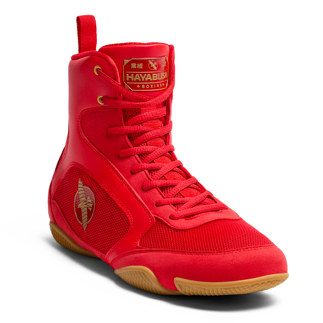 Hayabusa Pro Boxschuhe - Rot