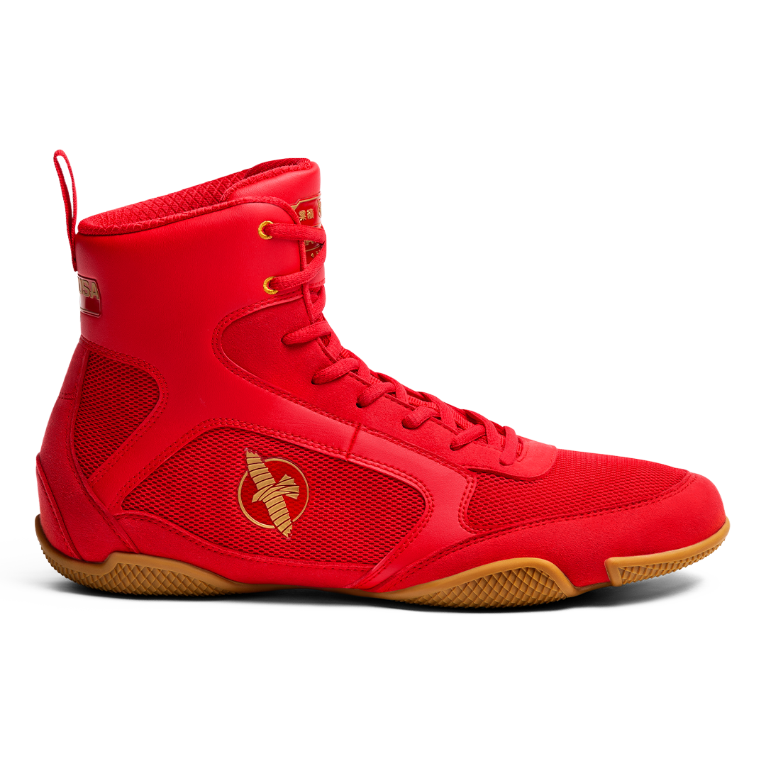 Hayabusa Pro Boxschuhe - Rot