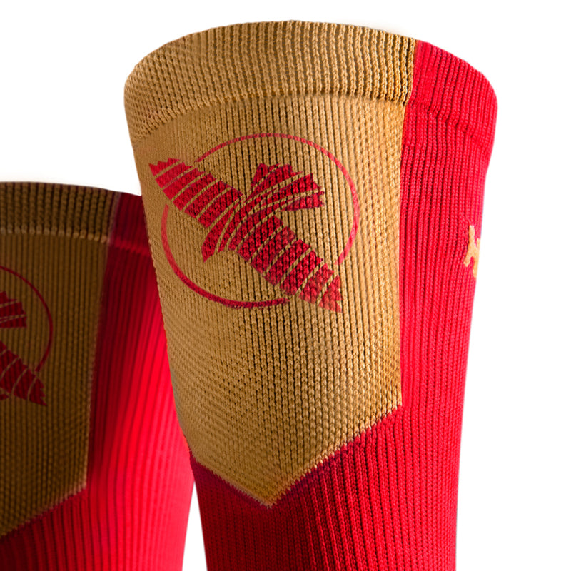 Hayabusa Pro Boxhandschuhe Socken - Rot