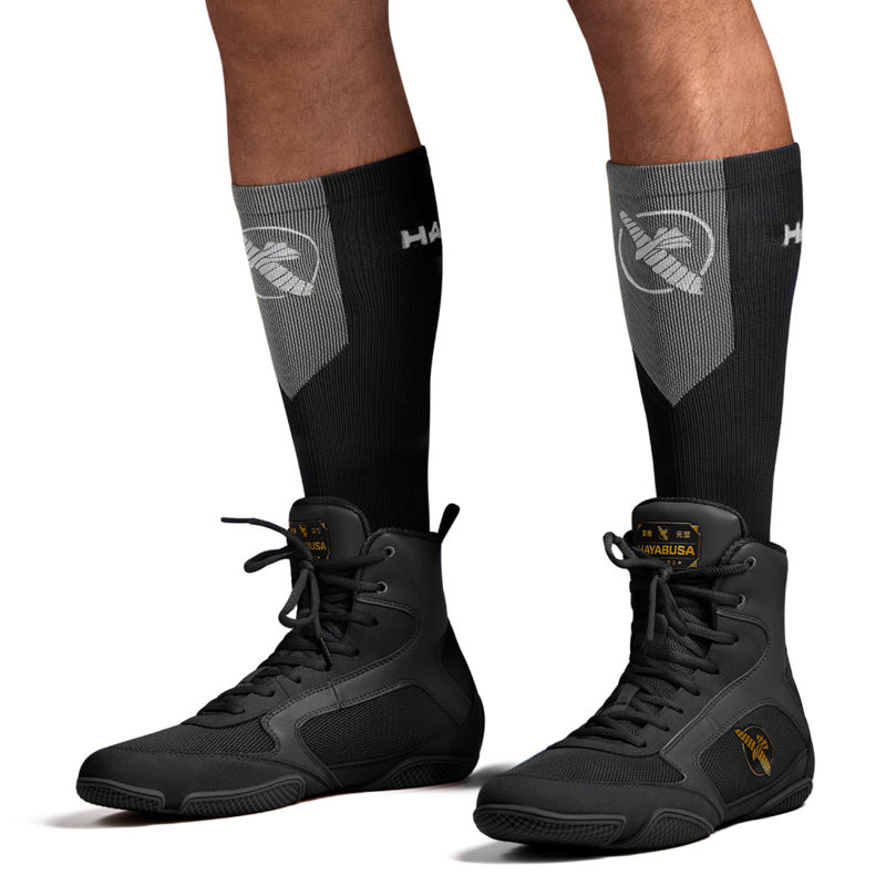 Hayabusa Pro Boxing Socken - Schwarz