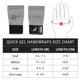 Hayabusa Quick Gel Handwraps - Grau