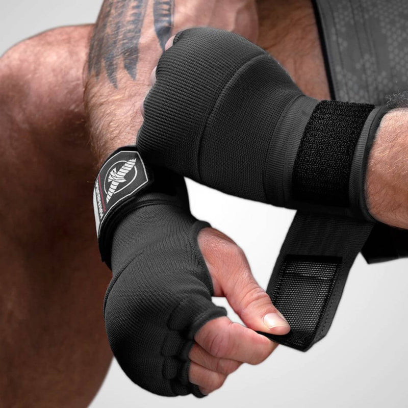 Hayabusa Quick Gel Handwraps - Schwarz