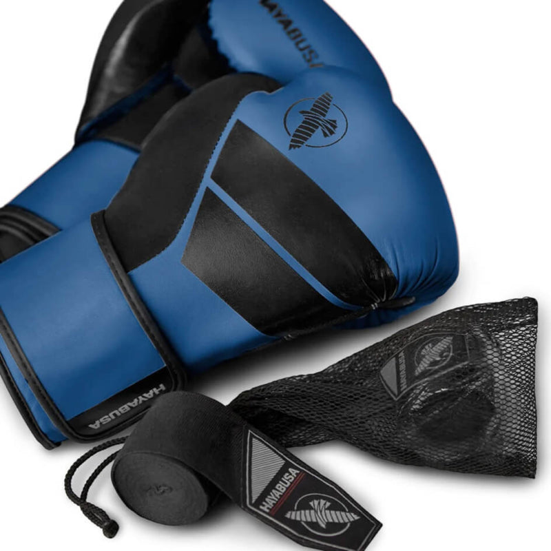 Hayabusa S4 Boxhandschuhe - Blau