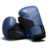 Hayabusa S4 Boxhandschuhe - Echtes Leder - Blau