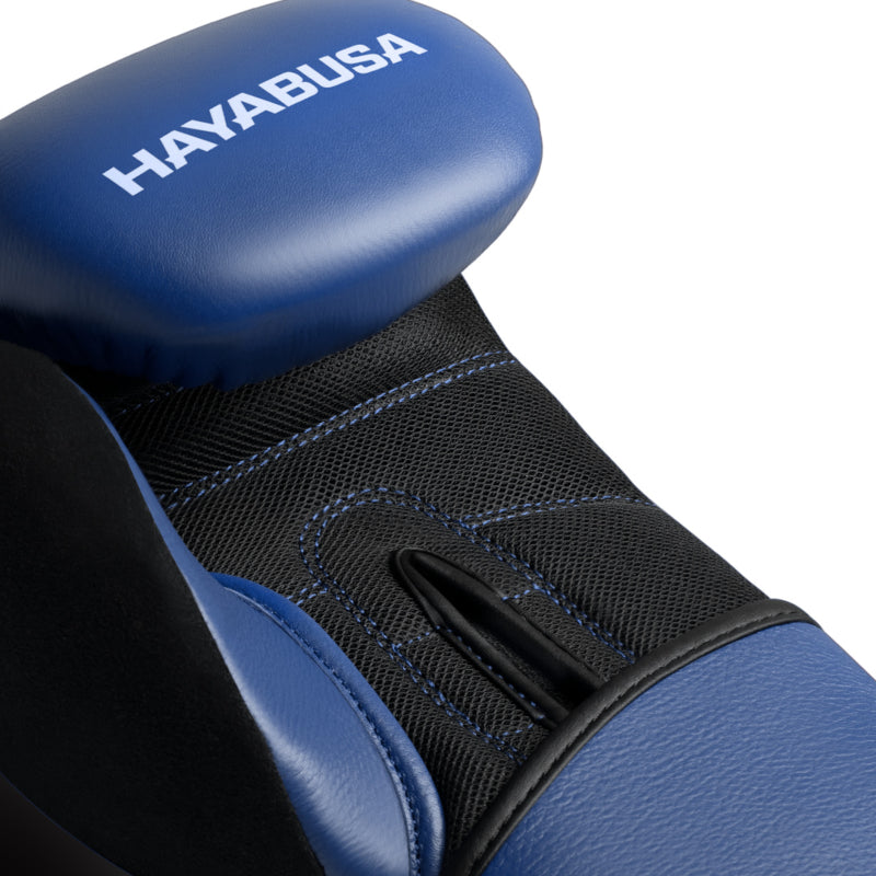 Hayabusa S4 Boxhandschuhe - Echtes Leder - Blau