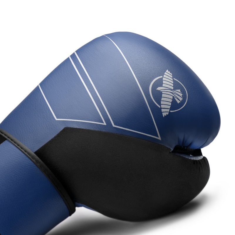 Hayabusa S4 Boxhandschuhe - Echtes Leder - Blau