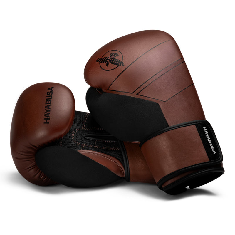 Hayabusa S4 Boxhandschuhe - Echt Leder - Braun