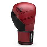 Hayabusa S4 Boxhandschuhe - Echtes Leder - Rot