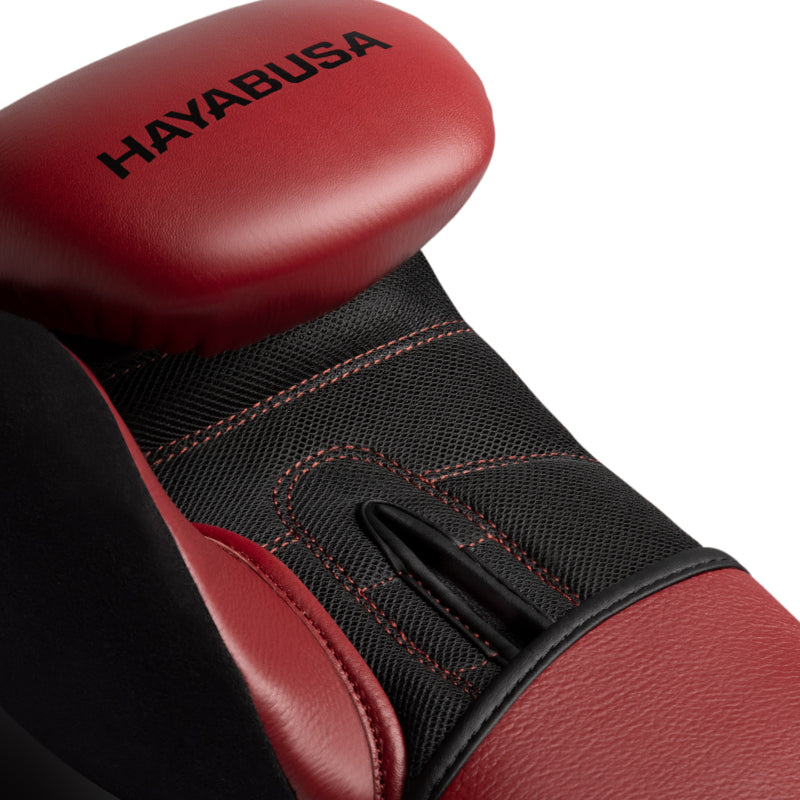 Hayabusa S4 Boxhandschuhe - Echtes Leder - Rot