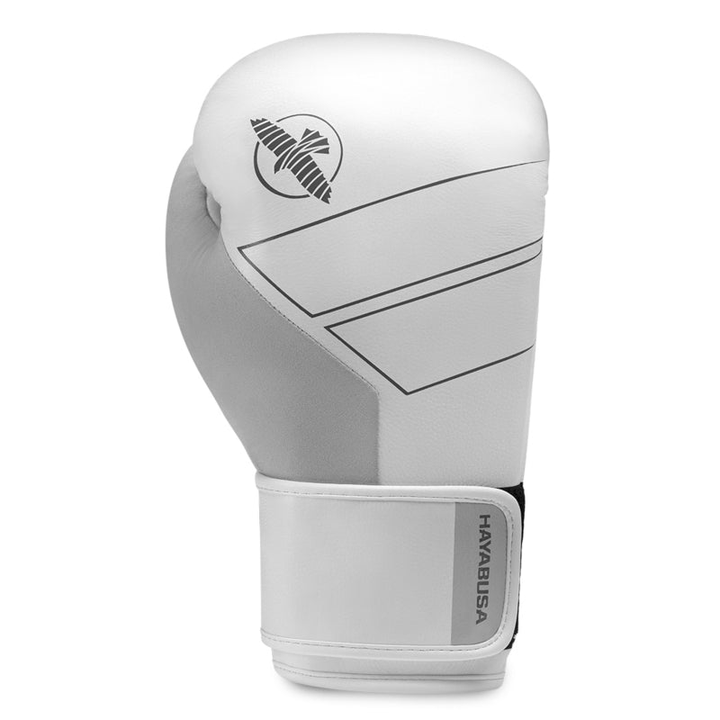 Hayabusa S4 Boxhandschuhe - Echt Leder - Weiß