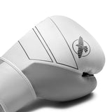 Hayabusa S4 Boxhandschuhe - Echt Leder - Weiß