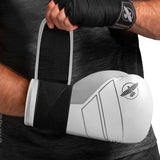 Hayabusa S4 Boxhandschuhe - Echt Leder - Weiß