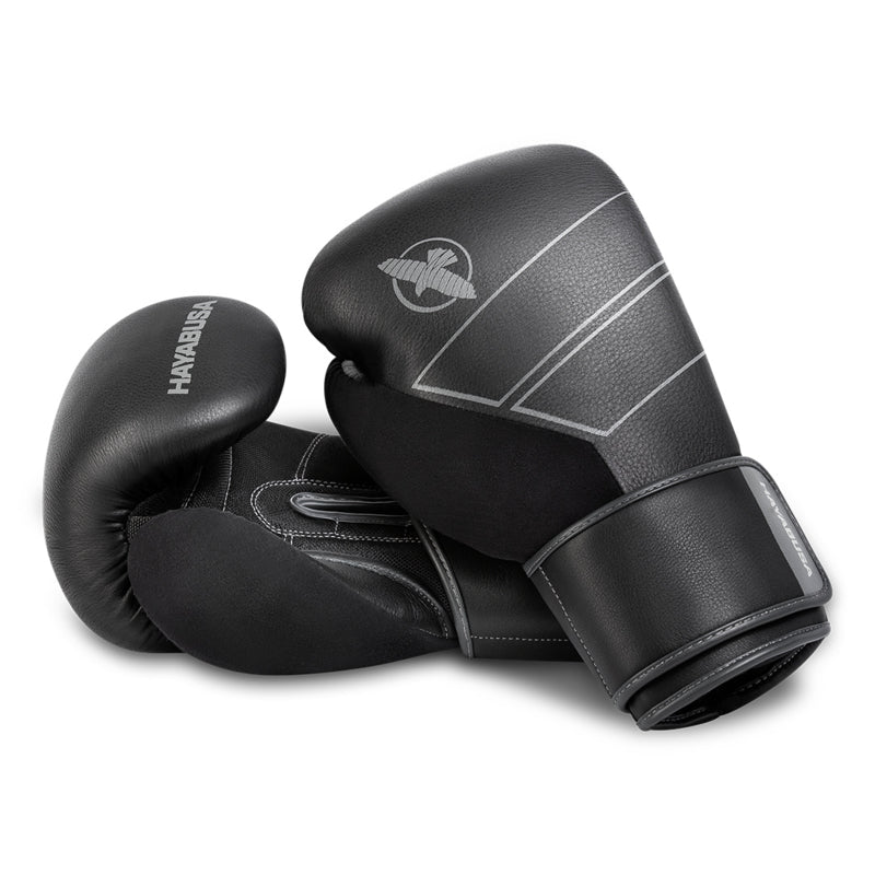 Hayabusa S4 Boxhandschuhe - Echt Leder - Schwarz