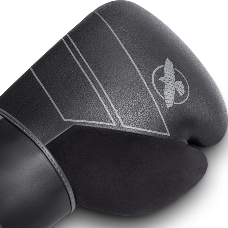 Hayabusa S4 Boxhandschuhe - Echt Leder - Schwarz