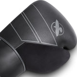 Hayabusa S4 Boxhandschuhe - Echt Leder - Schwarz