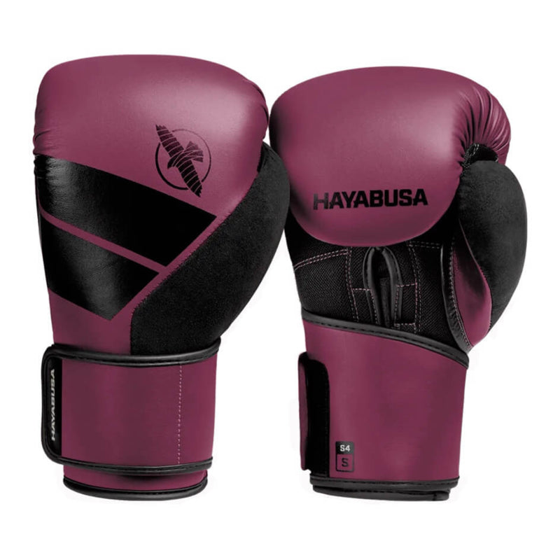 Hayabusa S4 Boxhandschuhe - Weinrot