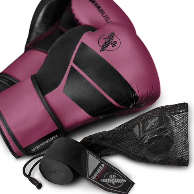 Hayabusa S4 Boxhandschuhe - Weinrot